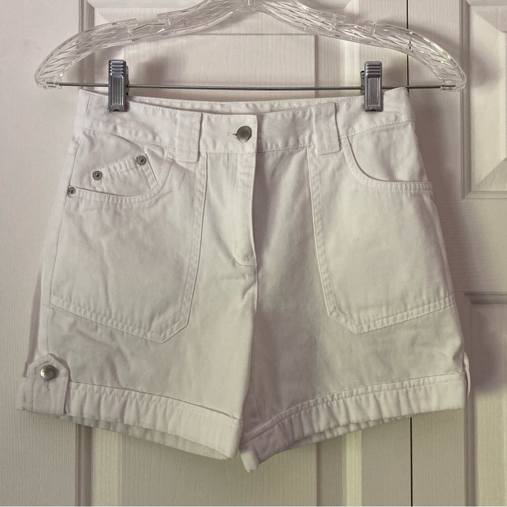 Talbots Kids white adjustable shorts